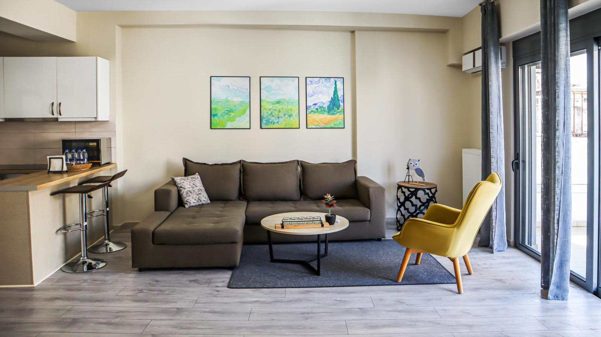 Dafni City Apartment 2 Athena Bagian luar foto